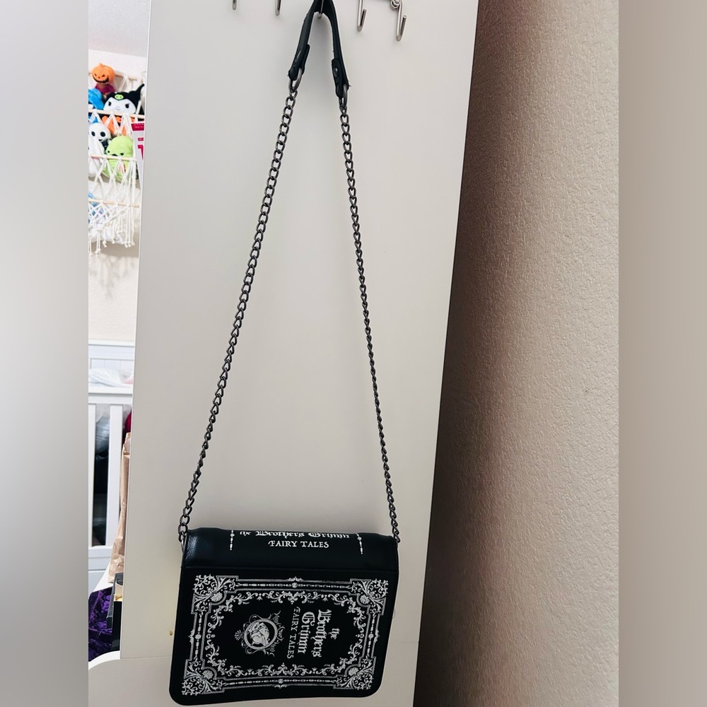 Black Chain Strap Women's Bag
